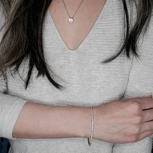 Diamond Tennis Bracelet 14k white gold 2.32 carat